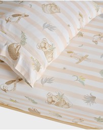 Linen House Kids - Bush Walk Fitted Sheet + Pillowcase Set