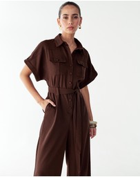 BWLDR - Ara Linen Jumpsuit