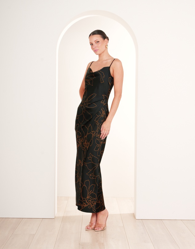 Pilgrim - Elicia Cowl Neck Maxi Dress