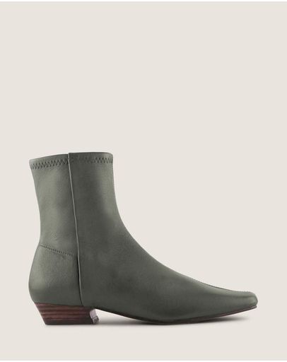 DARK OLIVE LEATHER