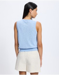 White By FTL - Kyra Knit Top