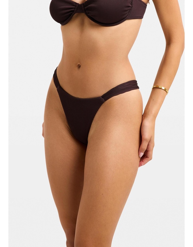 Subtitled - Rib Thick Band Bikini Bottom