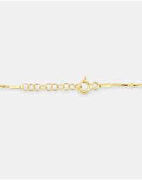 Michael Hill - Snake & Bead Station Bracelet in 10kt Yellow Gold