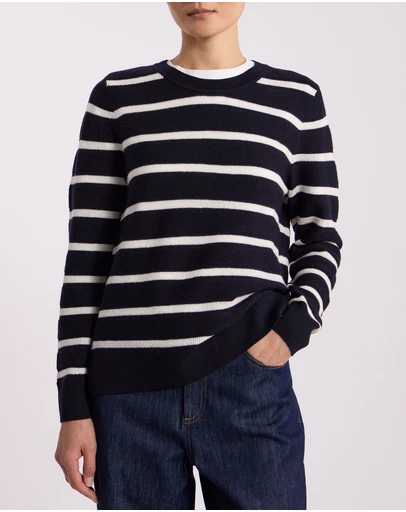 David Lawrence - Rea Merino Stripe Knit