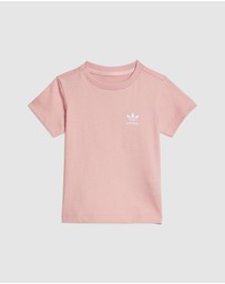 adidas Originals - Trefoil Shorts Tee Set - Babies-Kids