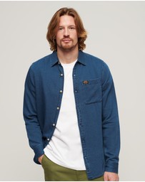 Superdry - Organic Cotton Long Sleeve Denim Shirt