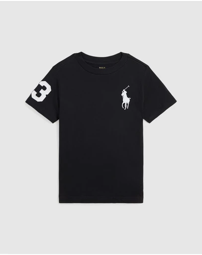 Polo Ralph Lauren - Big Pony Cotton Jersey Tee - ICONIC EXCLUSIVE - Kids