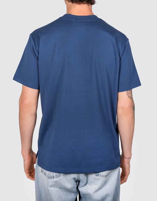 Skwosh - Yeah Nah Men's Slang Tee in Navy