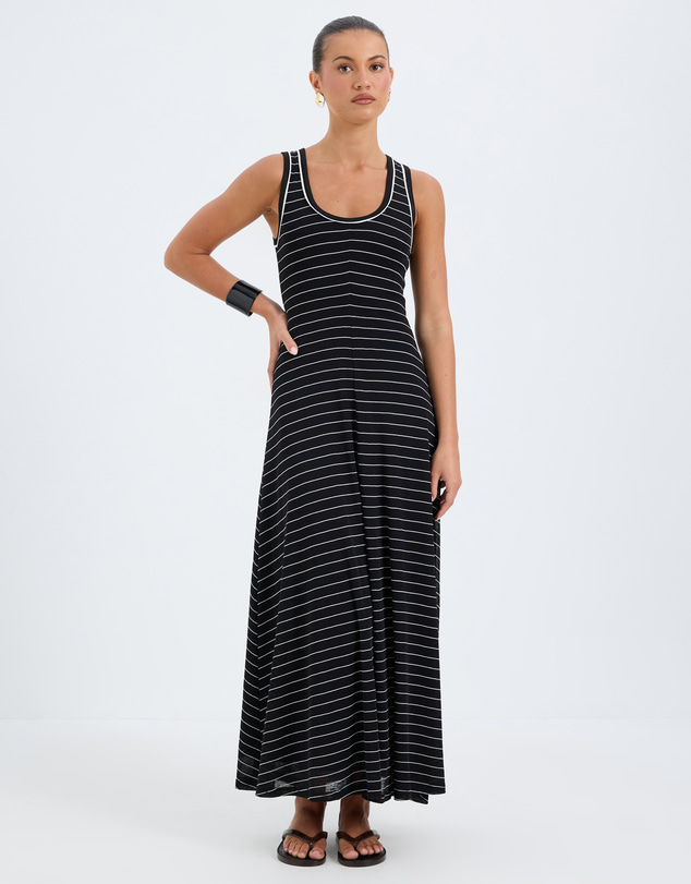 Calli - Taylor Stripe Tank Dress
