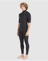 Billabong - Mens 2/2mm Revo Natural Chest Zip Fullsuit
