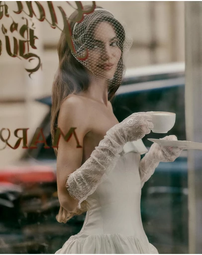 High Heel Jungle - Chantilly Lace Gloves