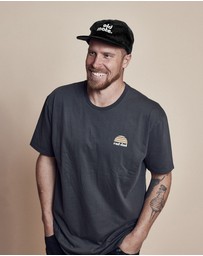 Banabae - Rad Dad Organic Cotton Tee - Washed Black