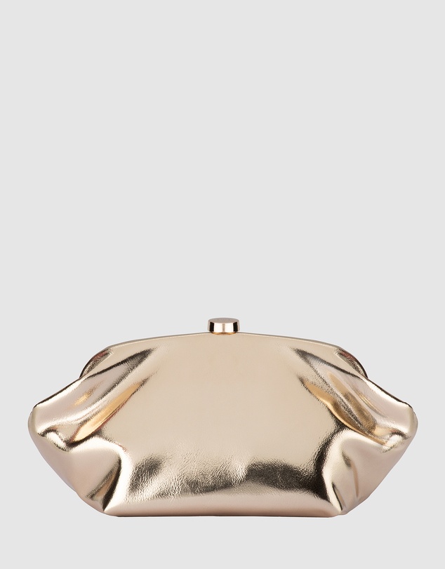 Olga Berg - Tally Metallic Clutch