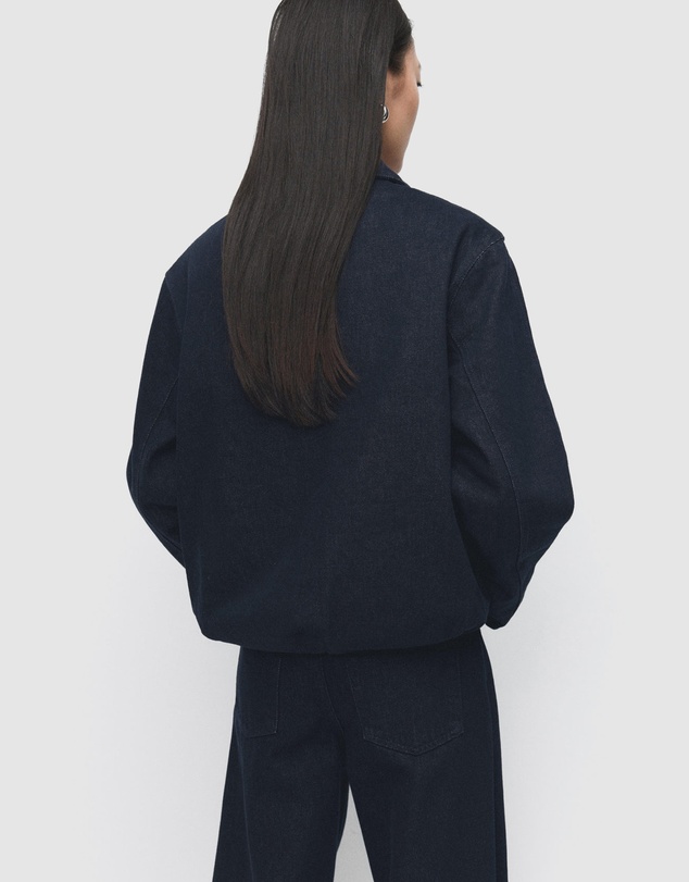 M.N.G - Denim Jacket With Fur Collar