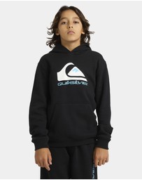Quiksilver - Boys 8 to 16 Comp Logo Pullover Hoodie