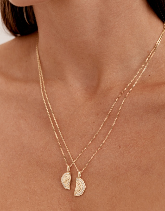 By Charlotte - Together We Are Magic Necklace - My Moon