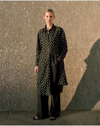 Trenery - Spot Relaxed Shirt Dress in Black