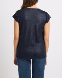 Marcs - As Love Glows Foil Linen Tee