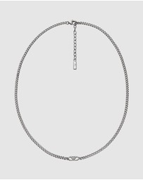 Emporio Armani - Emporio Armani Silver-Tone Necklace
