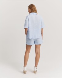 Country Road - Organically Grown Linen Short Sleeve Shirt