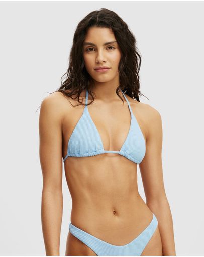 Clear Sea Blue Waffle