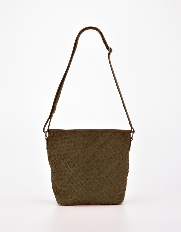 Cobb & Co - Canterbury Woven Leather Bag