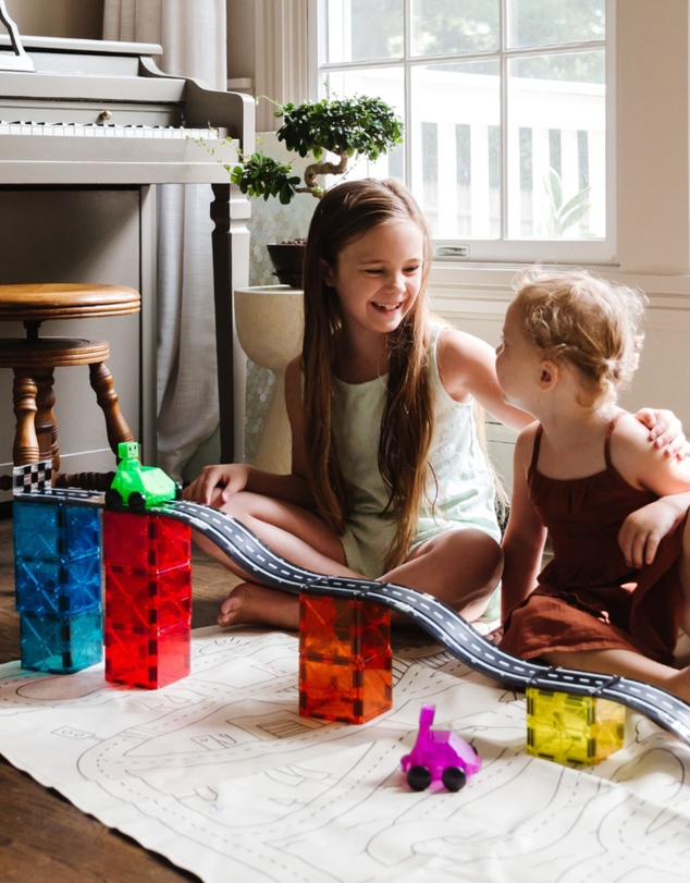 Magna-Tiles - MAGNA-TILES - Downhill Duo - 40 Piece Set