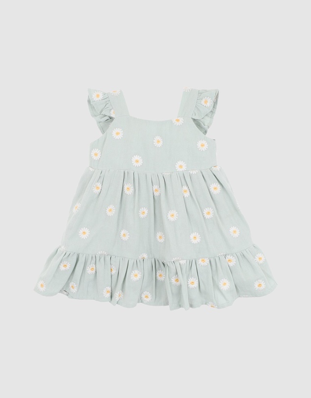 Bebe by Minihaha - Tess Embroidered Daisy Dress - Babies