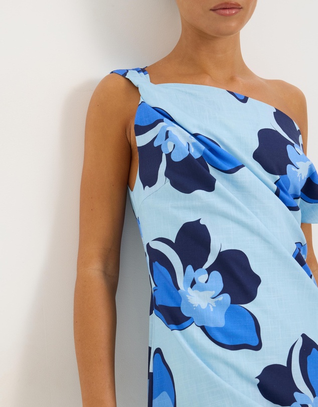 Calli - Ria Floral Print Mini Dress