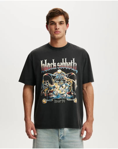 Cotton On - Everyday Fit Music T-Shirt
