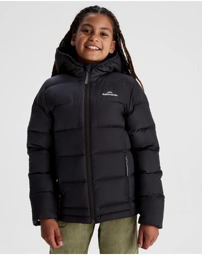 Kathmandu - Epiq Girls Down Puffer Warm Outdoor Winter Jacket