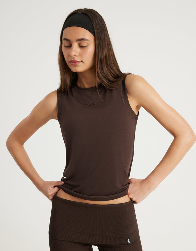 Upstate - Air Flex Tank Top - Espresso