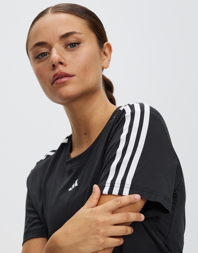 adidas Performance - Essential 3-Stripes Tee - Women's