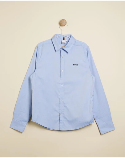 BOSS - Long Sleeved Shirt - Kids-Teens