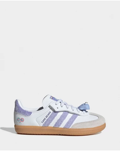 adidas Originals - adidas x Care Bears Samba OG Comfort Closure Elastic Lace Shoes - Teens