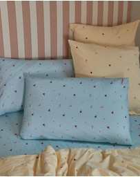 Mosey Me - Forget Me Not Standard Pillowcase Set - Sky
