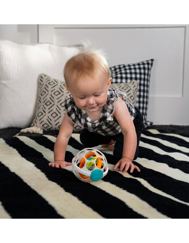 Oball - Grip & Spin Rattle Toy