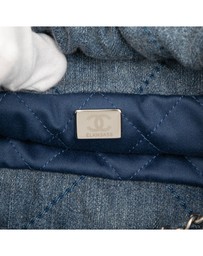 Pre-Loved by Azura Reborn - Pre-Loved Mini Denim Studded 22 Handbag