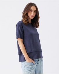 Ripe Maternity - Claud Nursing Tee