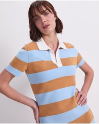 Sportscraft - Knit Polo Mini Dress