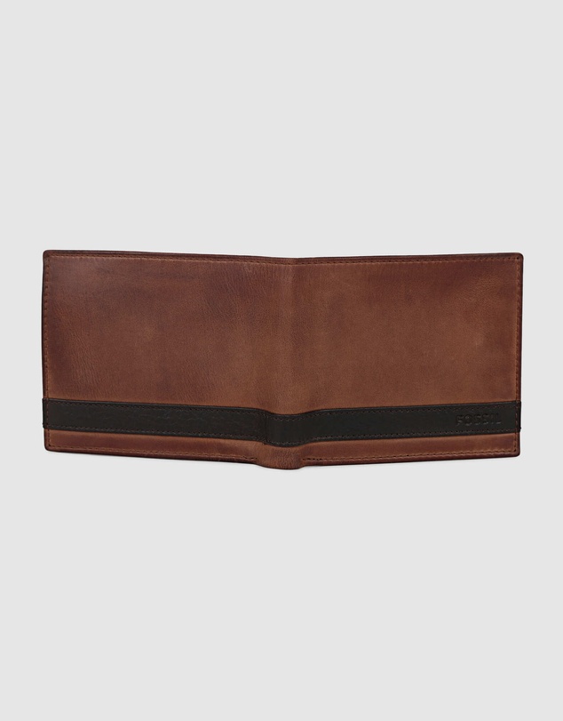 Fossil - Quinn Brown Large Coin Pocket Bifold