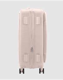 American Tourister - Curio Book Opening Medium Suitcase Expandable (68Cm)