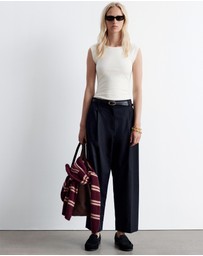 & Other Stories - Knitted Sleeveless Scoop-Neck Top