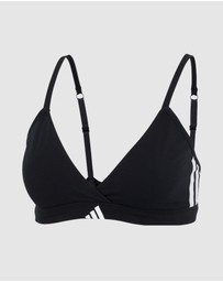 adidas Sportswear - Active Essentials Cotton 3 Stripes Triangle Wrap Bralette