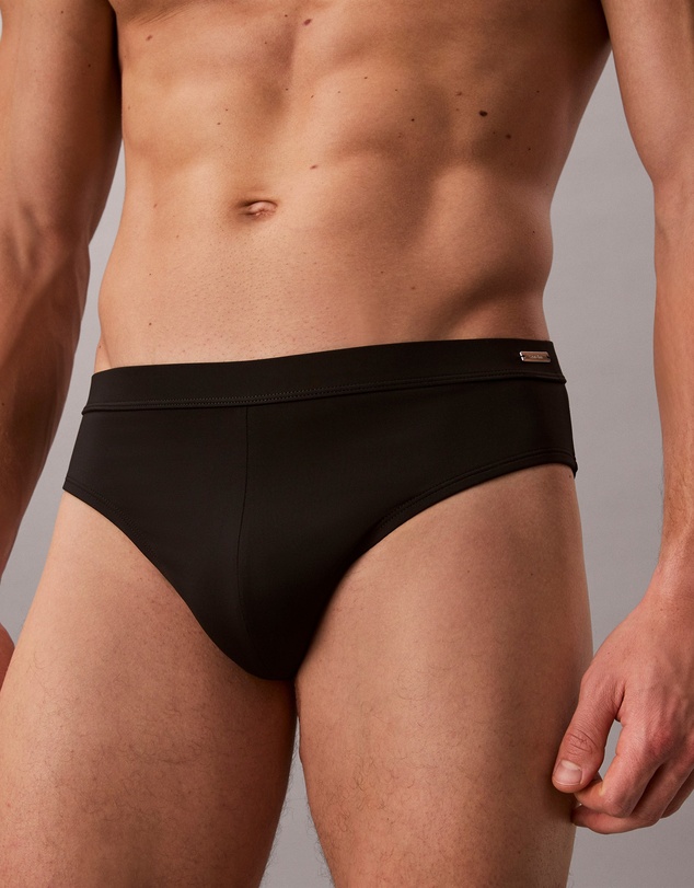 Calvin Klein - CK Black Knit Swim Briefs