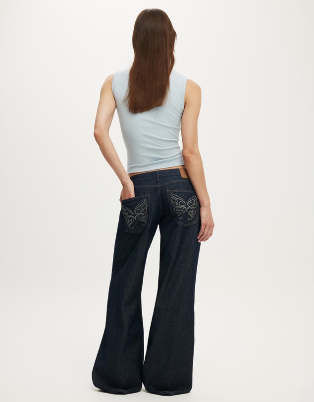 Cotton On - Low Rise Wide Jeans