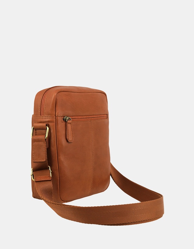 Pierre Cardin - Pierre Cardin Men's Leather Versatile Crossbody Bag