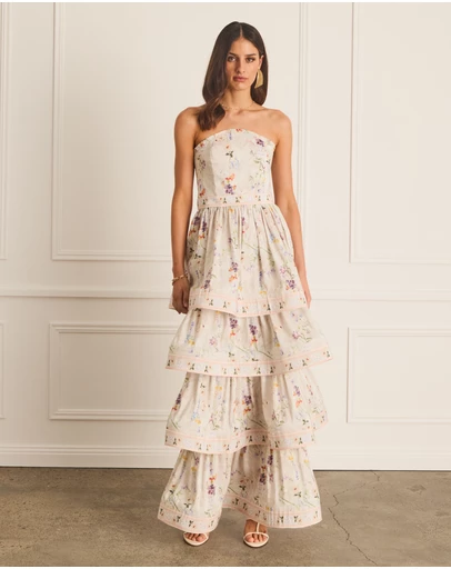 Aqua Blu Australia - Moonflower Heidi Dress