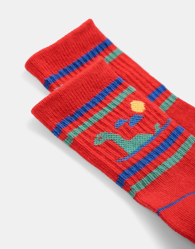 Bobo Choses - Lake Monster Short Socks - Babies-Kids