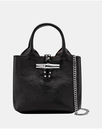 Longchamp - Le Roseau Leather Handbag